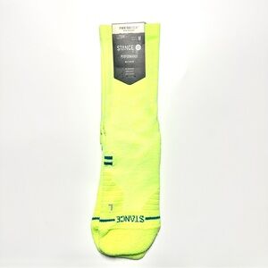 Stance Men's Bright Yellow Athletic Socks